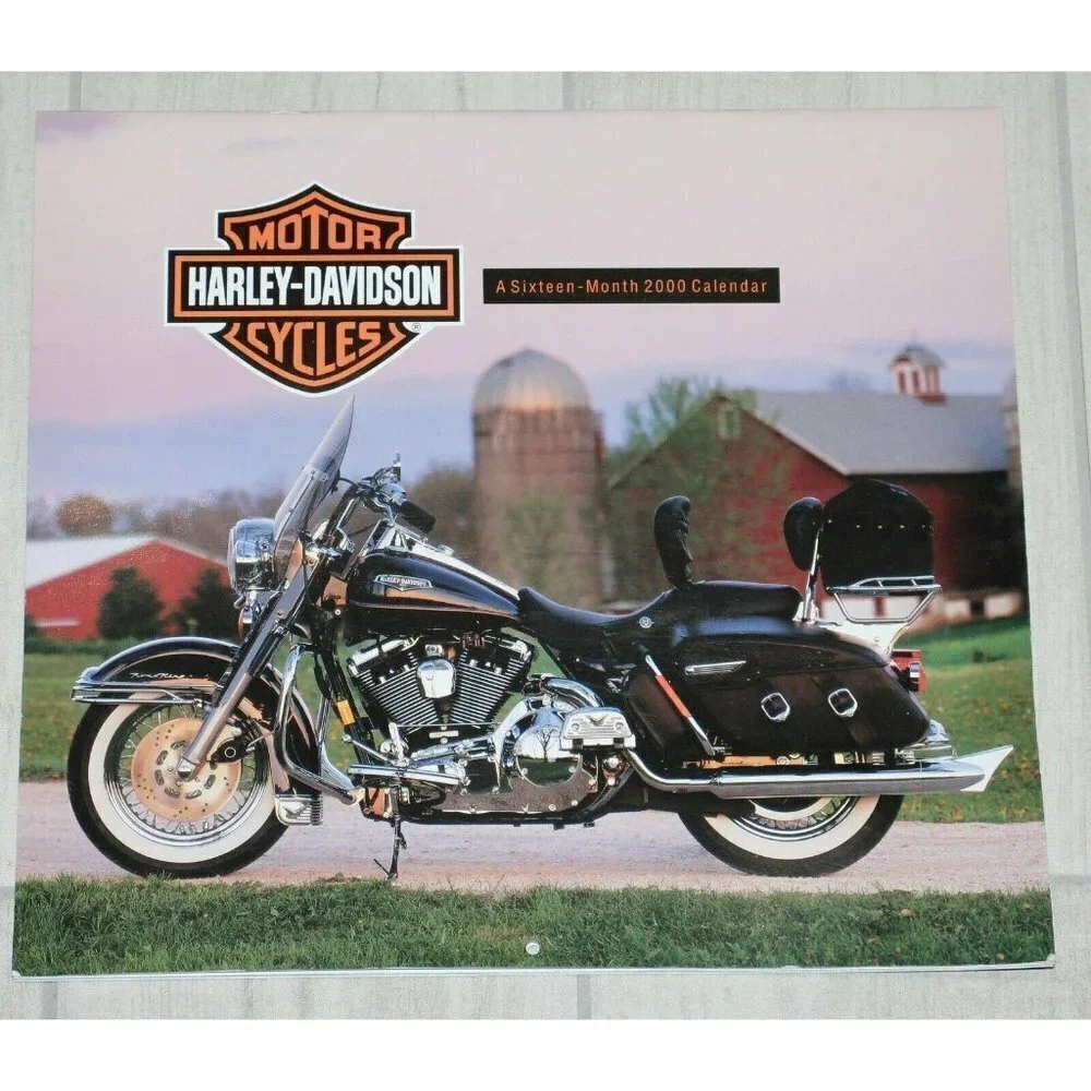 Harley Davidson Calendar 2000 Art Work Framable Pictures